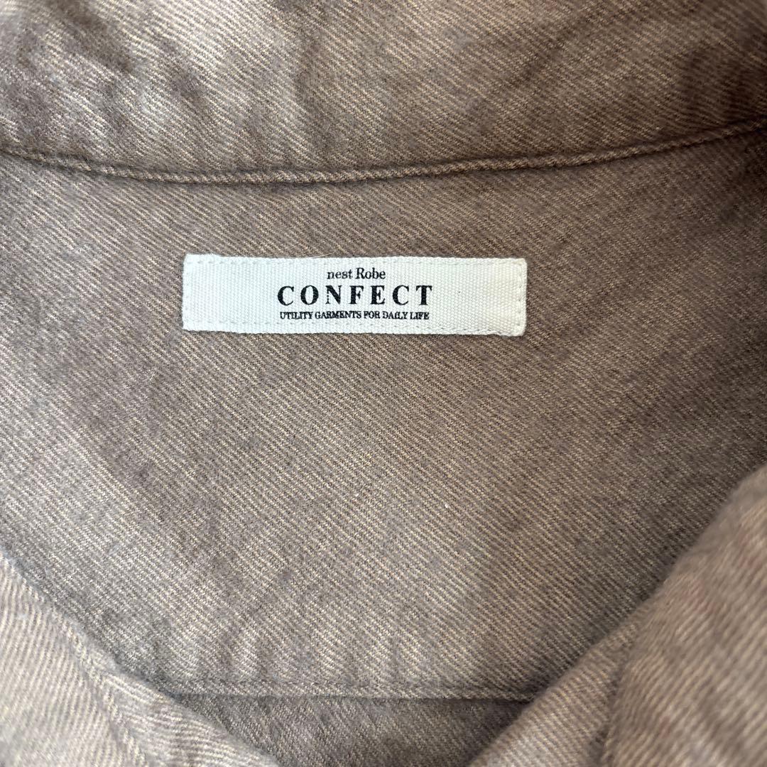 nest Robe CONFECT コットン ウール　シャツ
