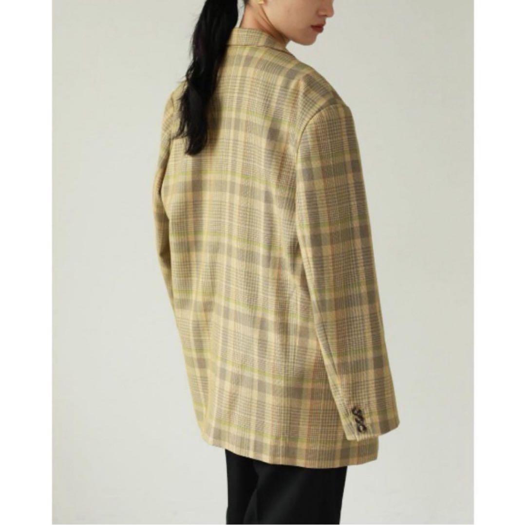 p*中様 TODAYFUL トゥデイフル チェックオーバージャケット