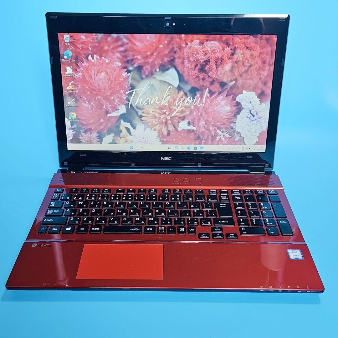 NEC/LaVie /ノートパソコン/Windows11/カメラ付き/美品