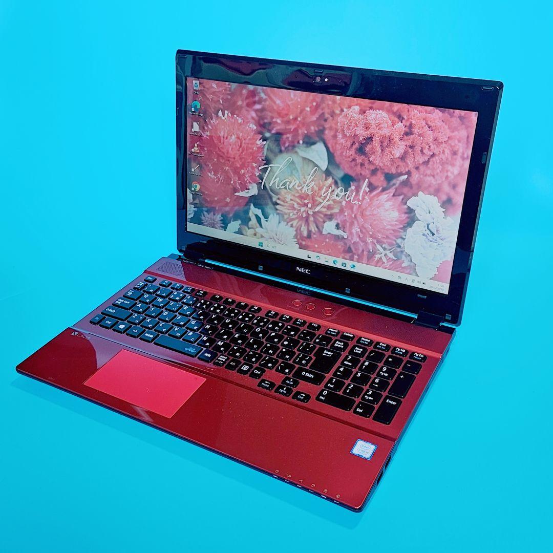 NEC/LaVie /ノートパソコン/Windows11/カメラ付き/美品