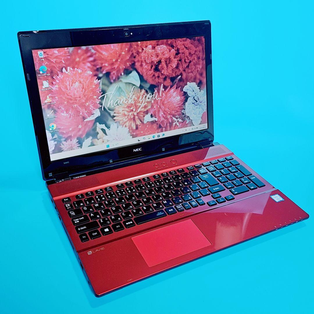 NEC/LaVie /ノートパソコン/Windows11/カメラ付き/美品