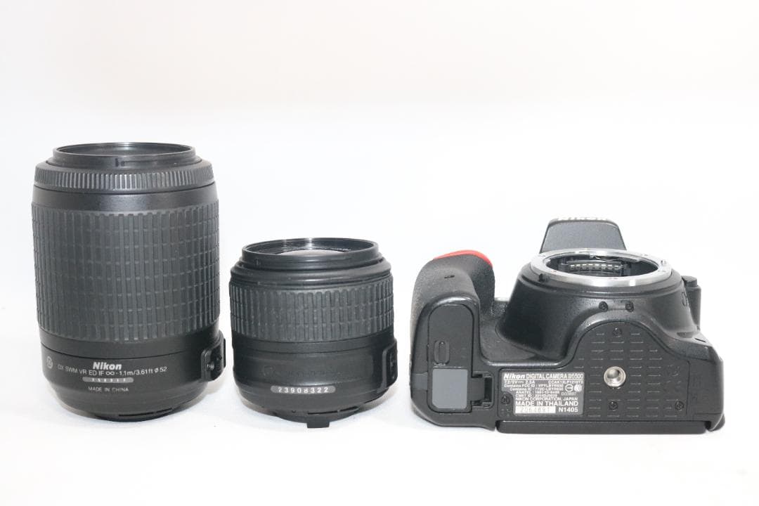 ⭐Nikon D5500 ダブルレンズキット⭐大人気！高機能⭐ 初心者 一眼レフ