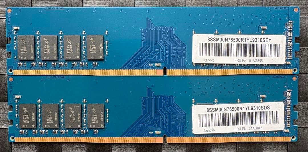 RAMAXEL DDR4デスクトップ用メモリ （8GBx2枚）