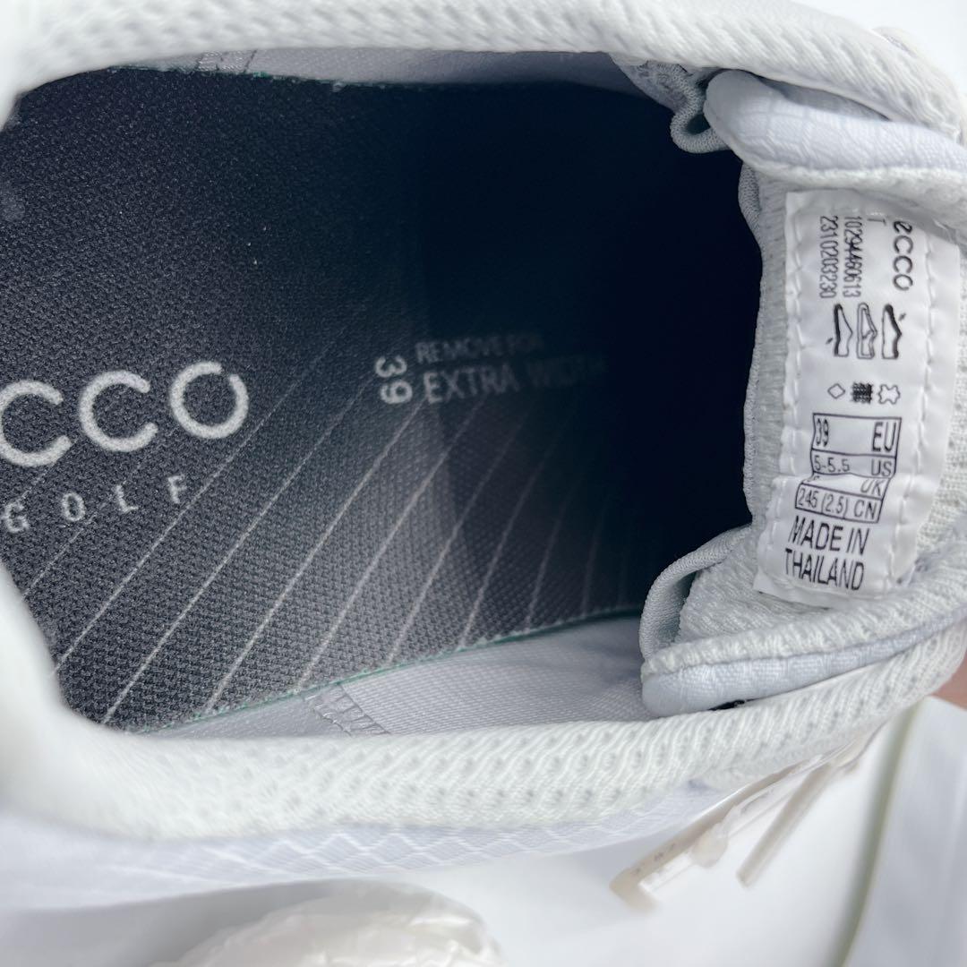 新品未使用　ecco エコー 【24.5】 ゴアテックス ゴルフシューズ