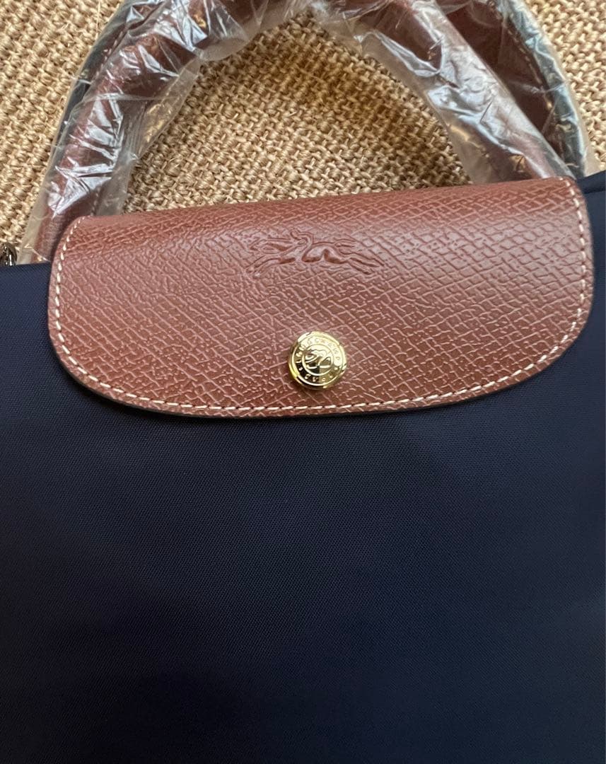 ロンシャン プリアージュボストン 拡張可能 ネイビー ボストンバッグ大容量bio