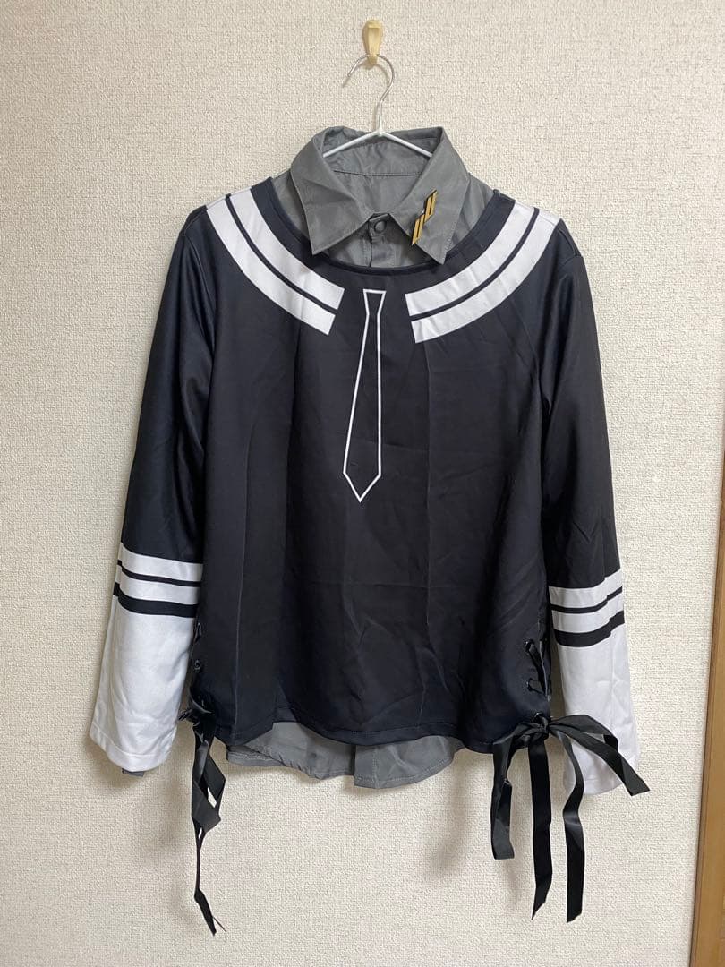 周央サンゴ にじさんじ コスプレ 衣装 七次元生徒会衣装 VTuber ウィッグ