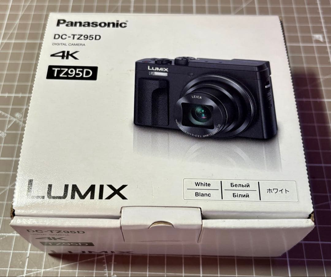 特上品 Panasonic LUMIX DC-TZ95D ホワイト