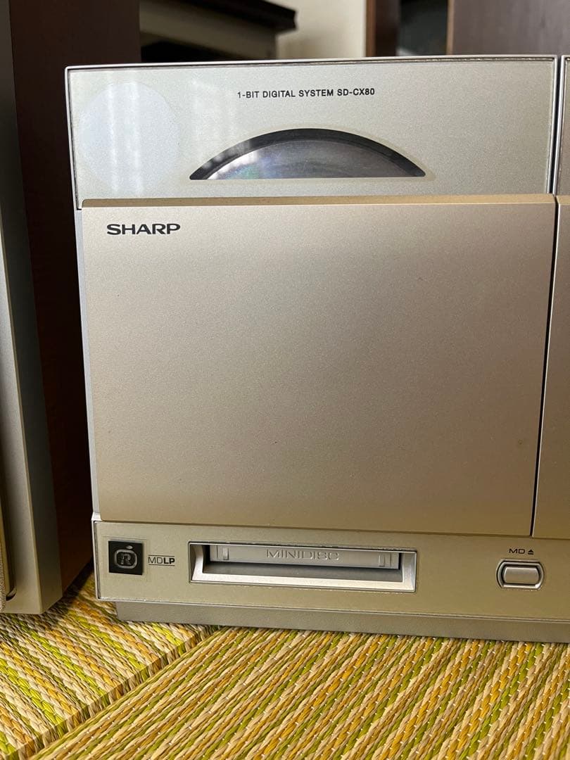 SHARP SD-CX80 ミニコンポ 1-BITデジタルシステム
