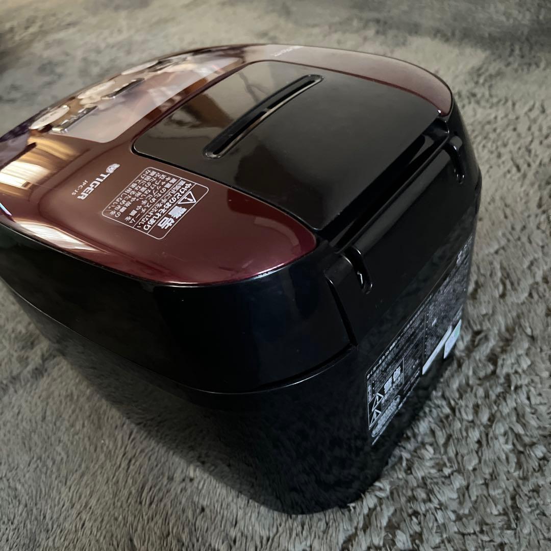 【ピンクの猫 】TIGER JPC-JS炊飯器 IH加熱2017年製