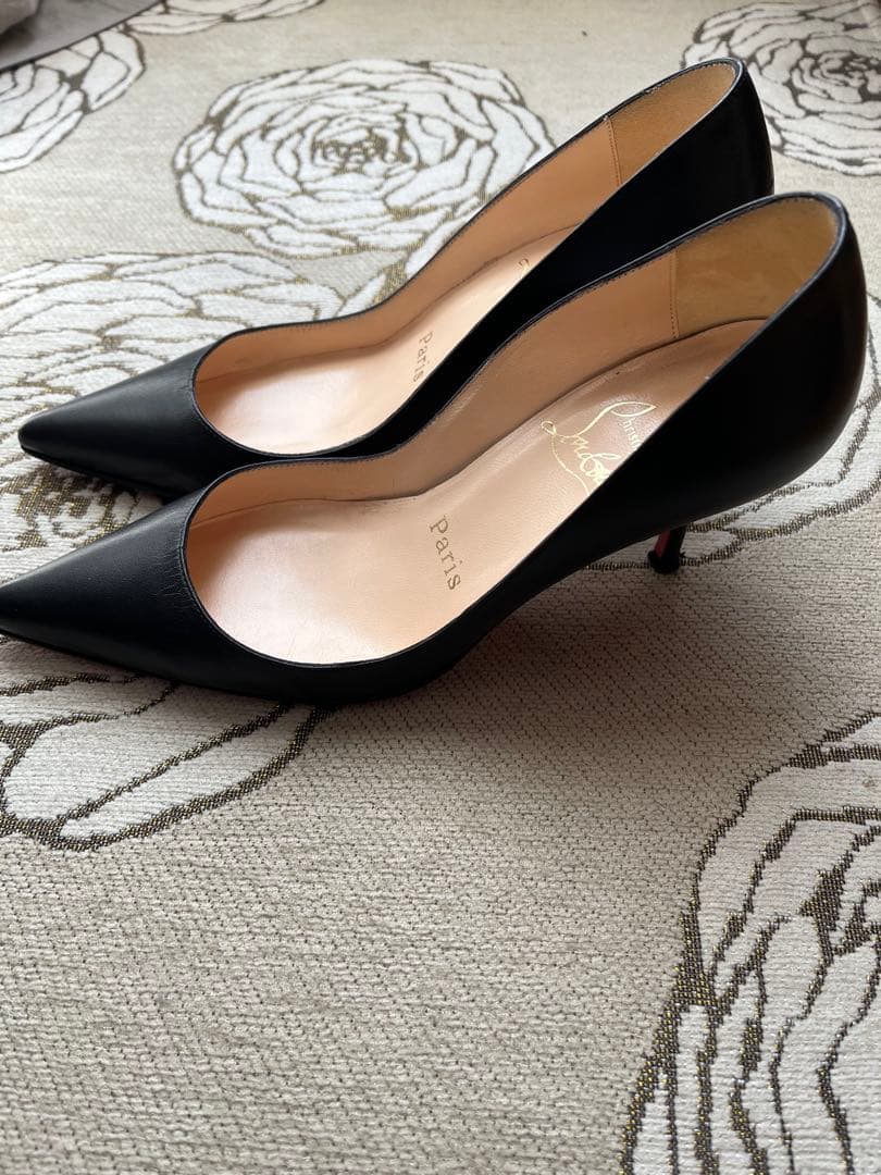 専用⭐️美品⭐️おトク✨ルブタン ヒール パンプス 黒 22cm⭐️