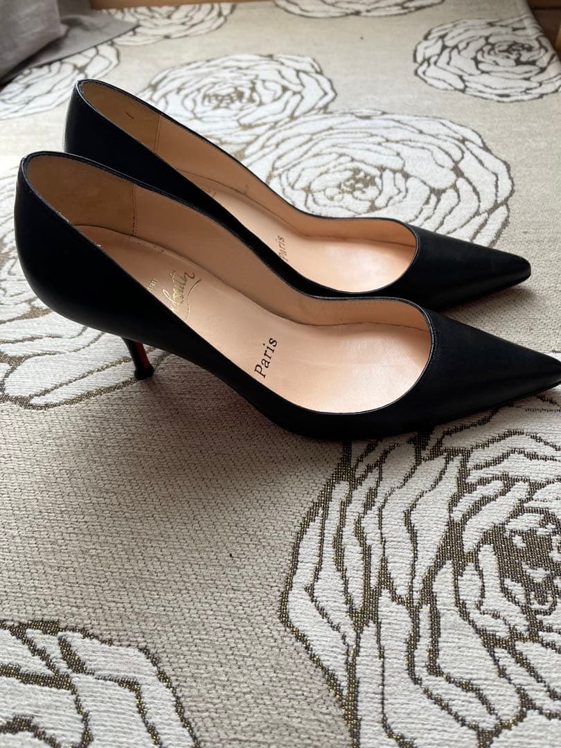 専用⭐️美品⭐️おトク✨ルブタン ヒール パンプス 黒 22cm⭐️
