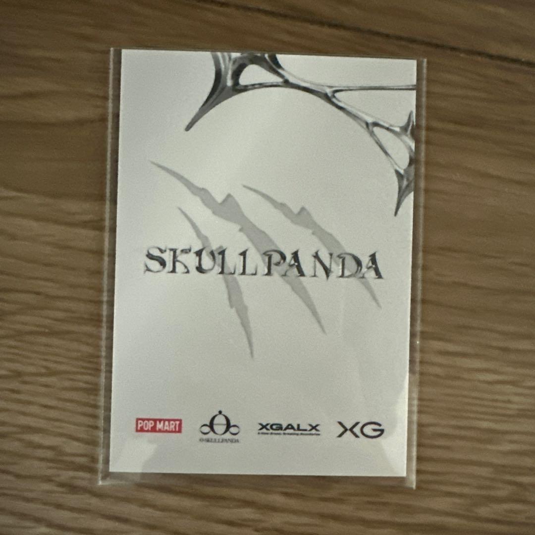 SKULLPANDA ポストカード XG popmart