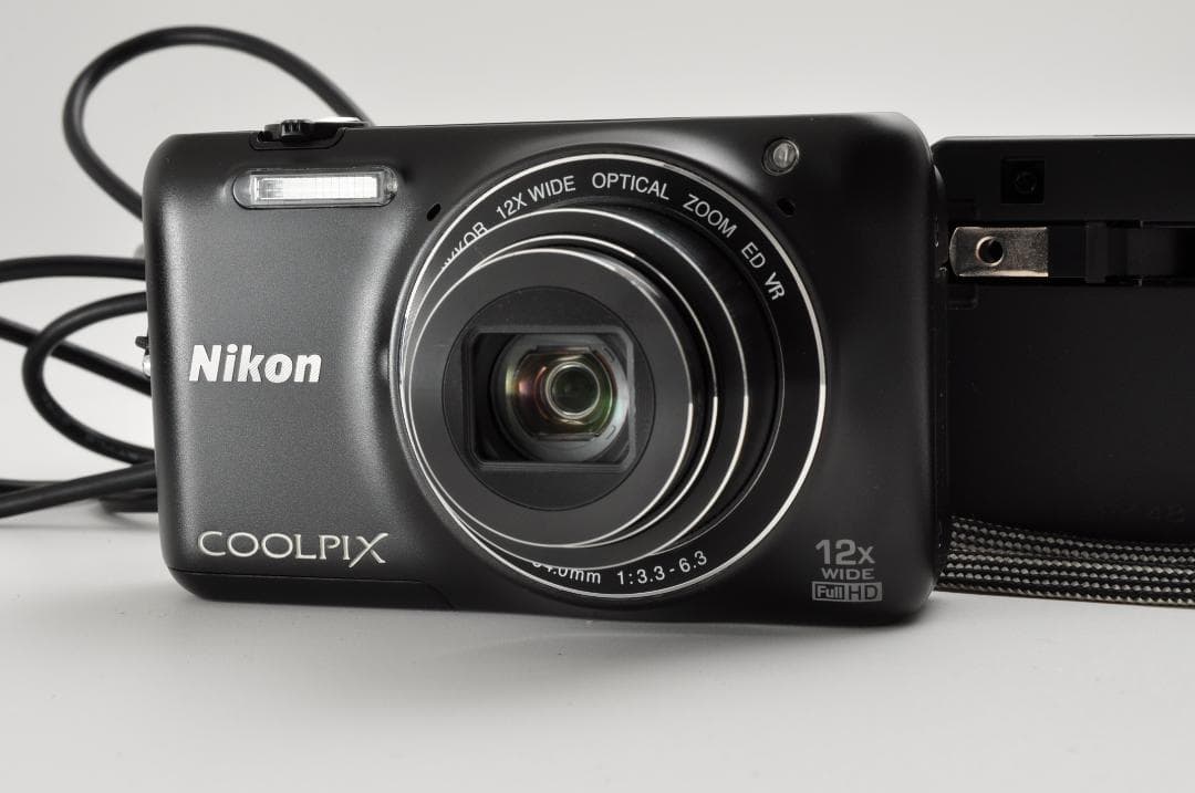 ★美品★ Nikon ニコン COOLPIX S6600 ブラック #508