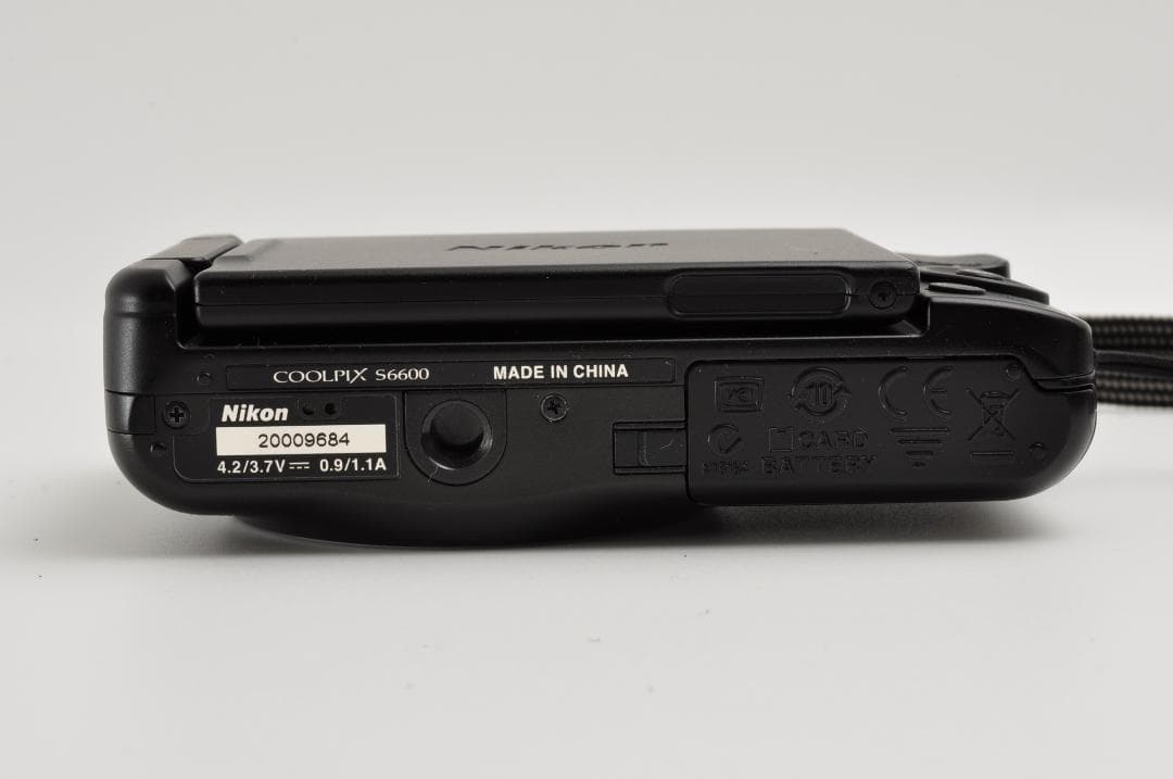 ★美品★ Nikon ニコン COOLPIX S6600 ブラック #508