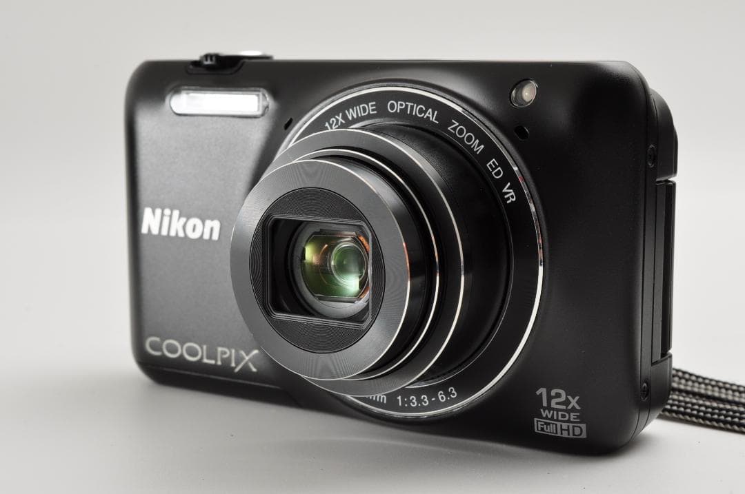 ★美品★ Nikon ニコン COOLPIX S6600 ブラック #508