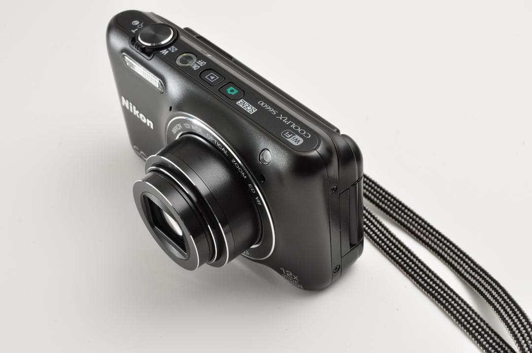 ★美品★ Nikon ニコン COOLPIX S6600 ブラック #508