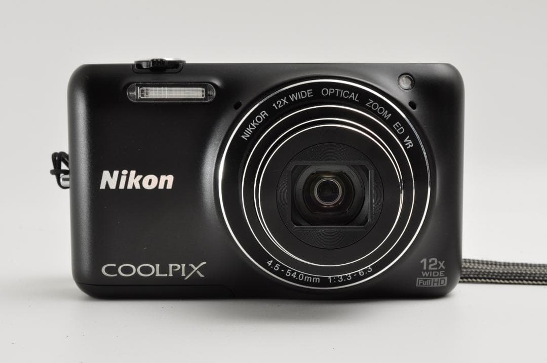 ★美品★ Nikon ニコン COOLPIX S6600 ブラック #508