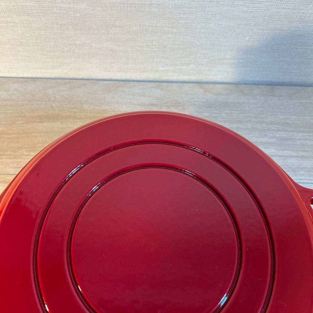 STAUB ストウブ　スキヤキ　グリルパン　26cm チェリー　鍋　両手鍋