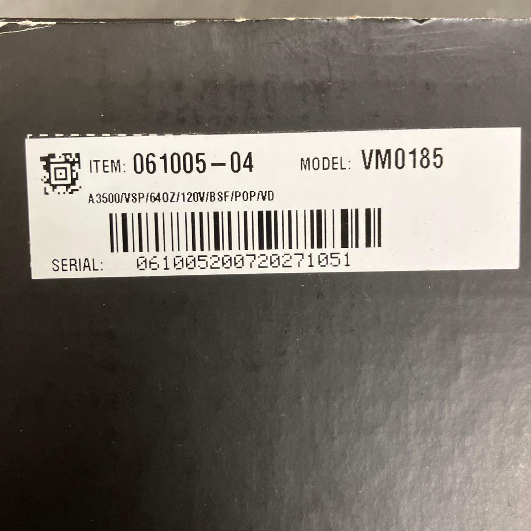 VITA-MIX ブレンダー Ascent A3500 2019年発売モデル