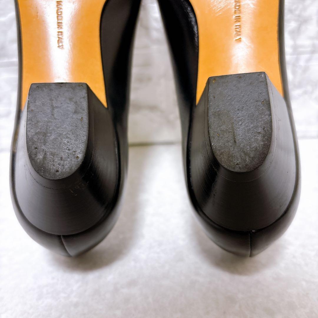 ⭐美品⭐フェラガモ パンプス ヴァラリボン 黒 ヒール 6 23㎝