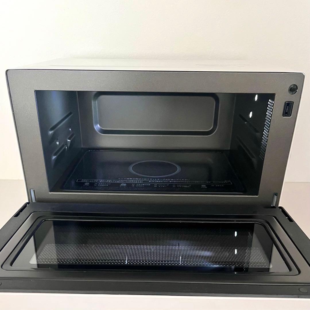 【ジャンク品】SHARP オーブンレンジ RE-WF183 ホワイト　2023年