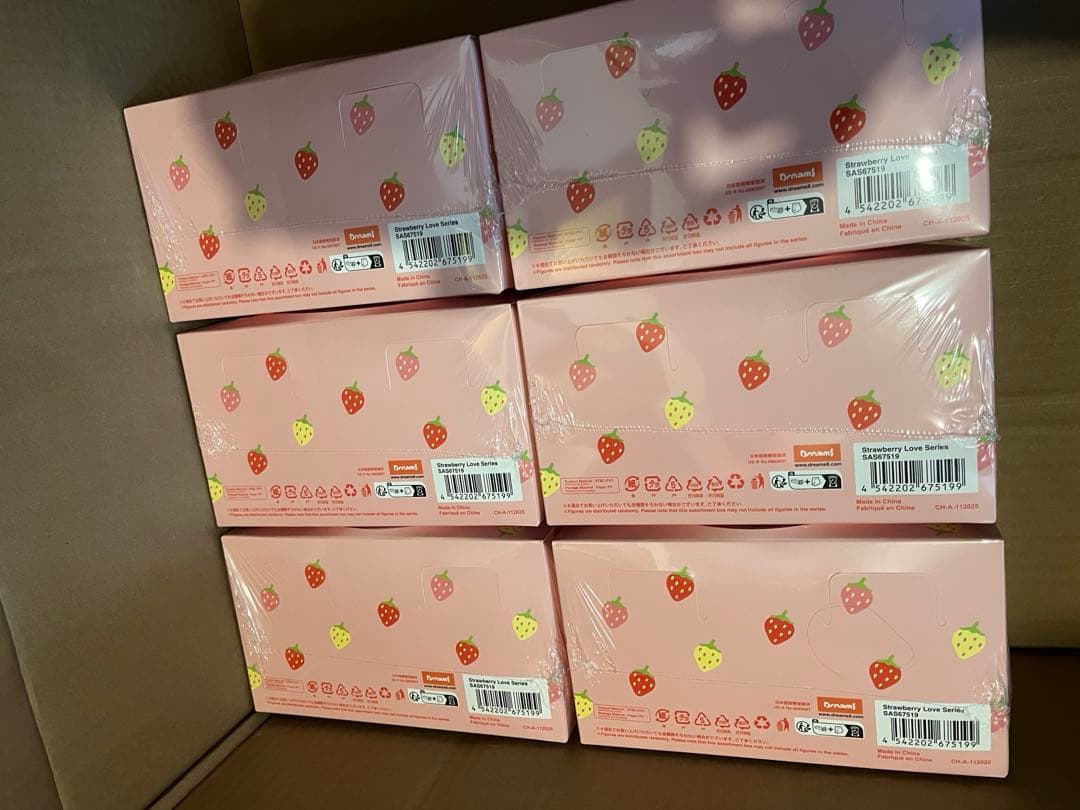 ソニーエンジェル　ストローベリーラブシリーズ　3箱