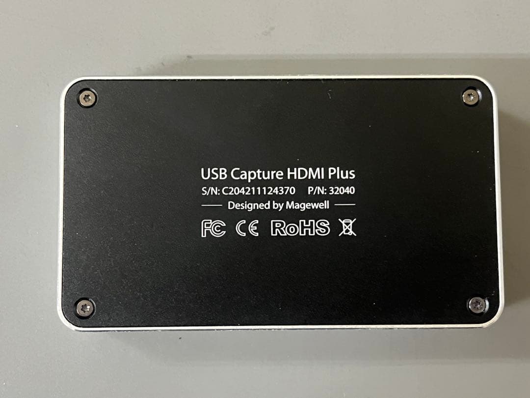 MAGEWELL USB Capture Plusビデオキャプチャ 4K