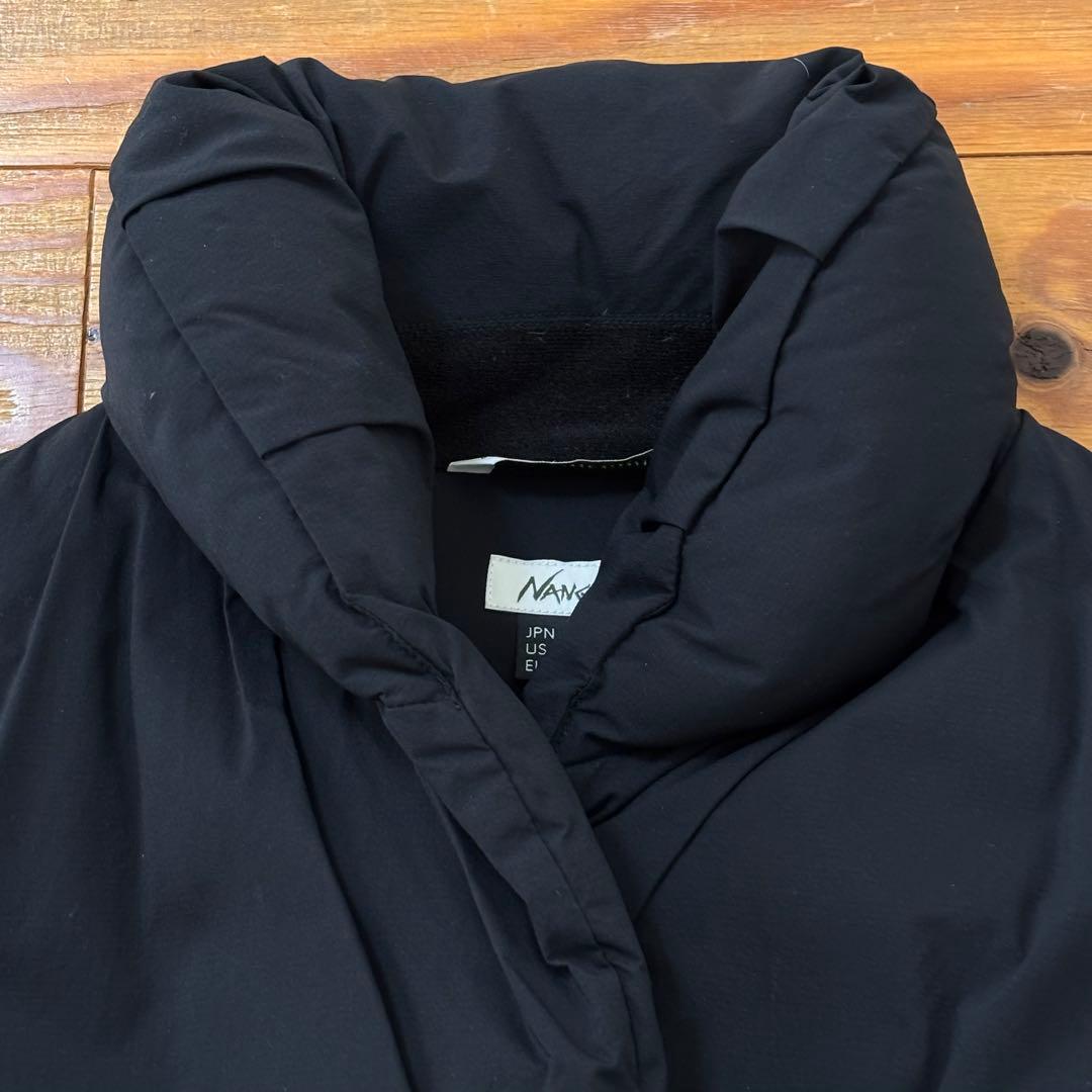 ナンガ ショールカラーダウンコートWL