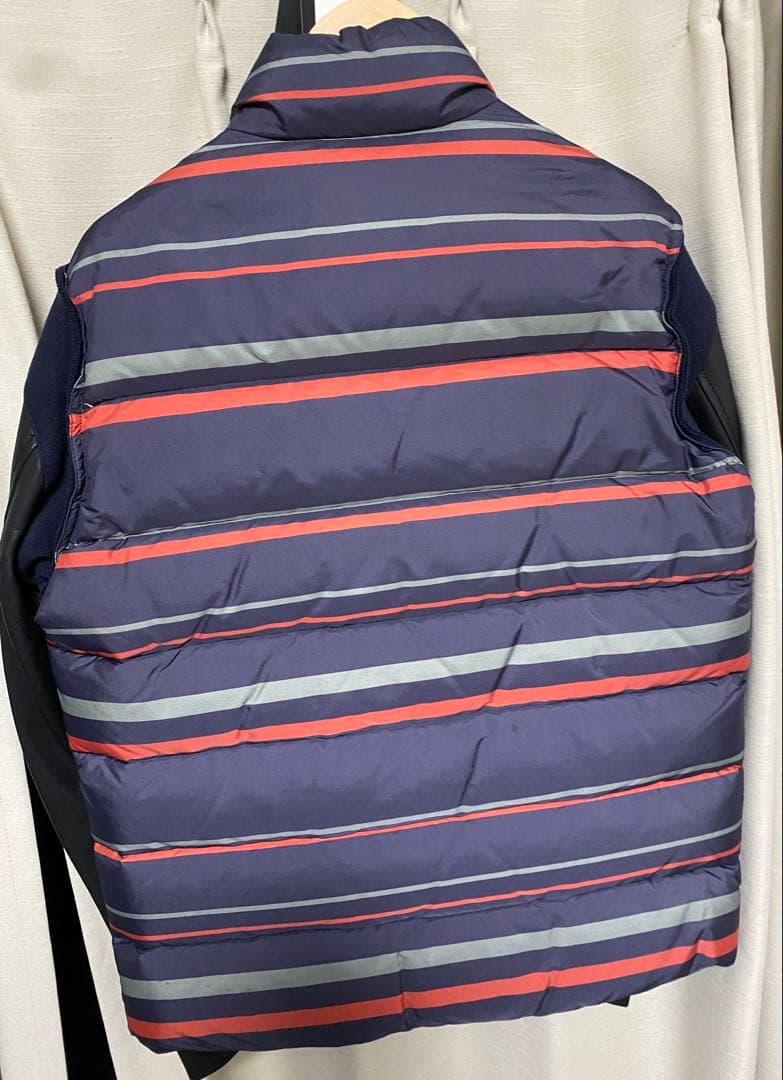 UNDERCOVERISM ネイビー ストライプ ダウンジャケット M