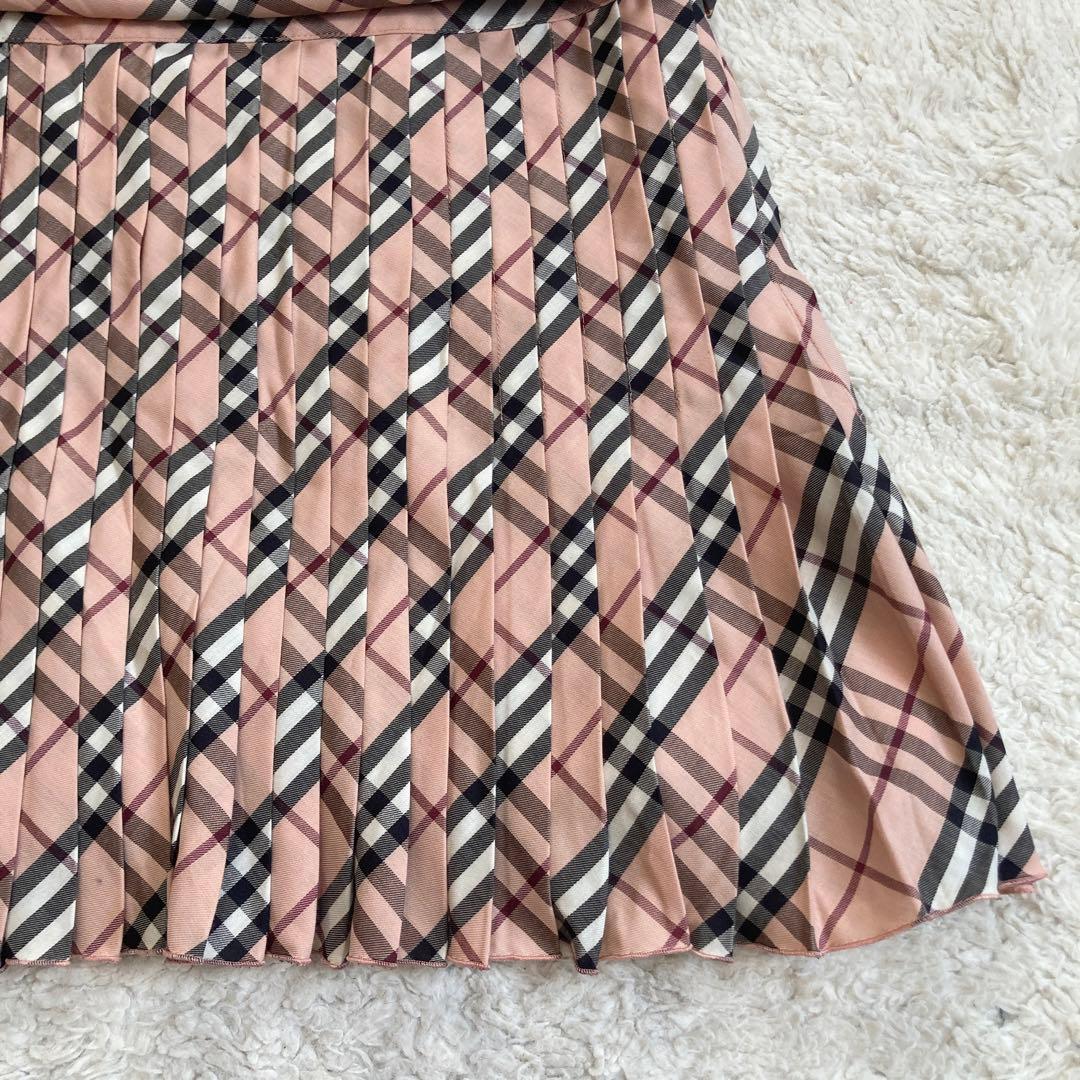 希少美品✨バーバリーブルーレーベル　キャミソール　ミニスカート　セットアップ