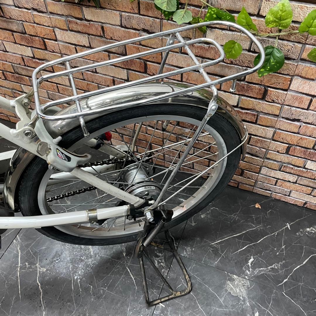 分解配送【94】電動自転車 Panasonic Casual vivi ホワイト