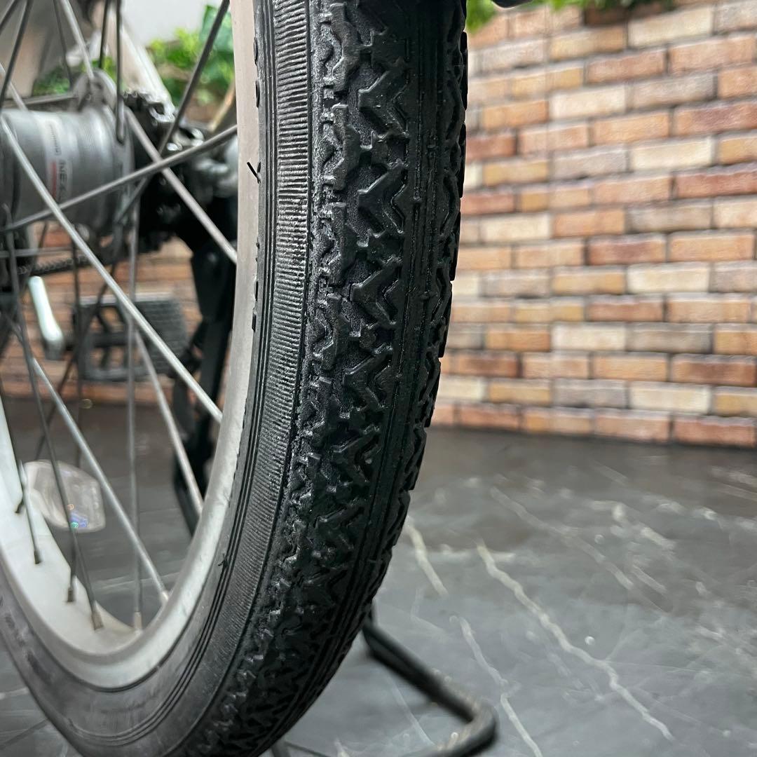 分解配送【94】電動自転車 Panasonic Casual vivi ホワイト