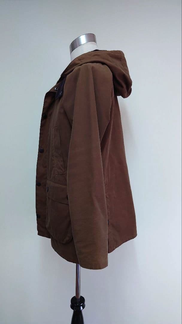 Barbour hooded BEDALE SL 38 ブラウン