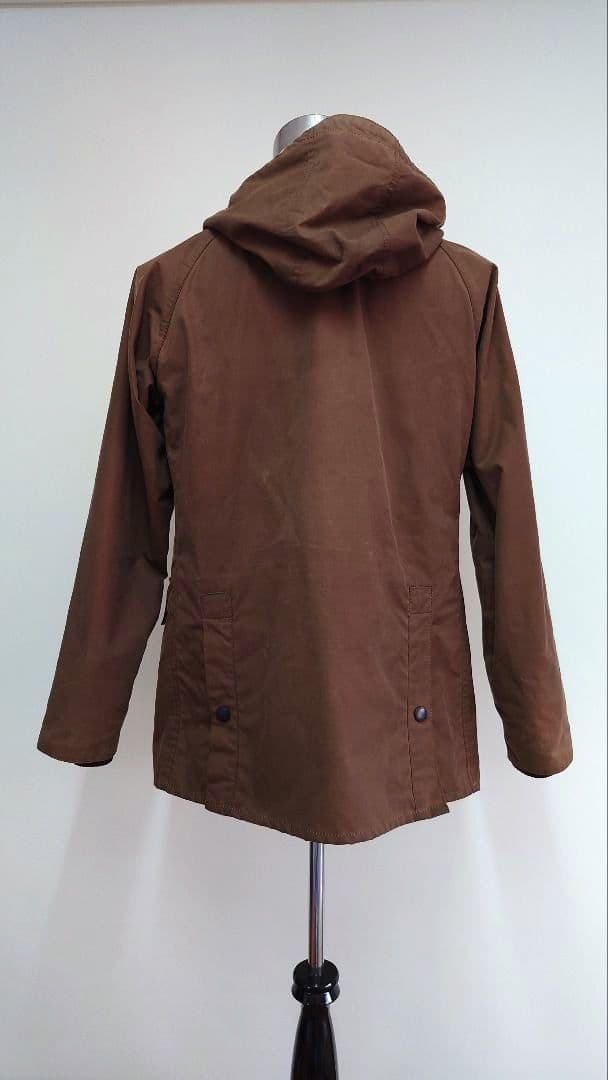 Barbour hooded BEDALE SL 38 ブラウン