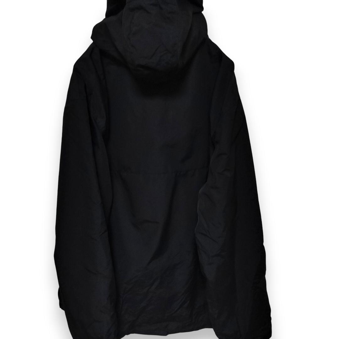 00s Carhartt WIP ニンバス プルオーバー M 黒 裏フリース