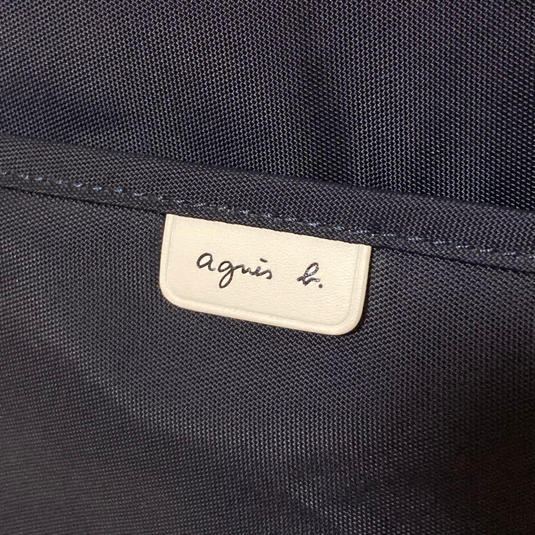 極美品 agnes b. アニエスベー リュック バックパック ネイビー
