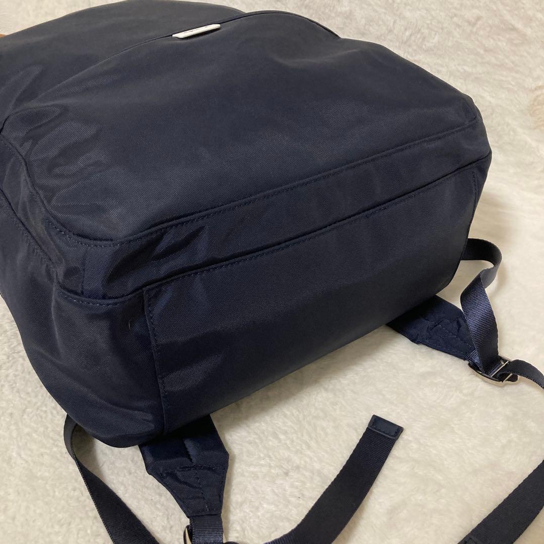 極美品 agnes b. アニエスベー リュック バックパック ネイビー