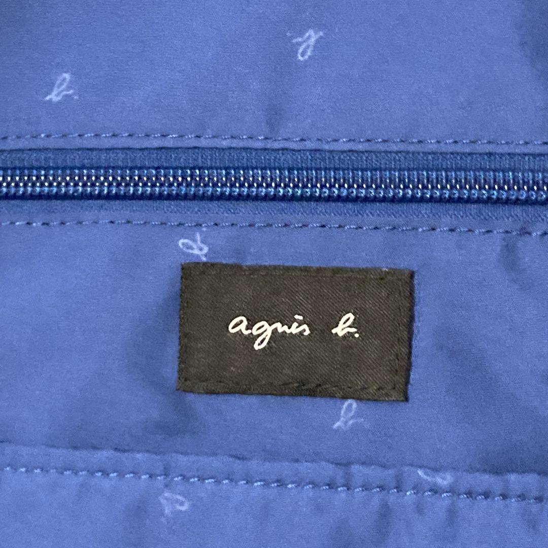極美品 agnes b. アニエスベー リュック バックパック ネイビー