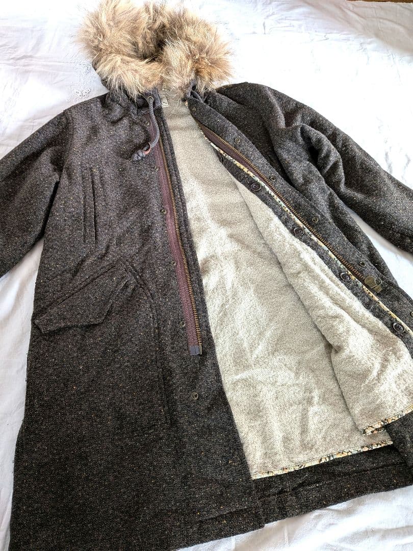 ハグオーワー 　モッズコートライナー付 リバティ CLOTH＆CROSS