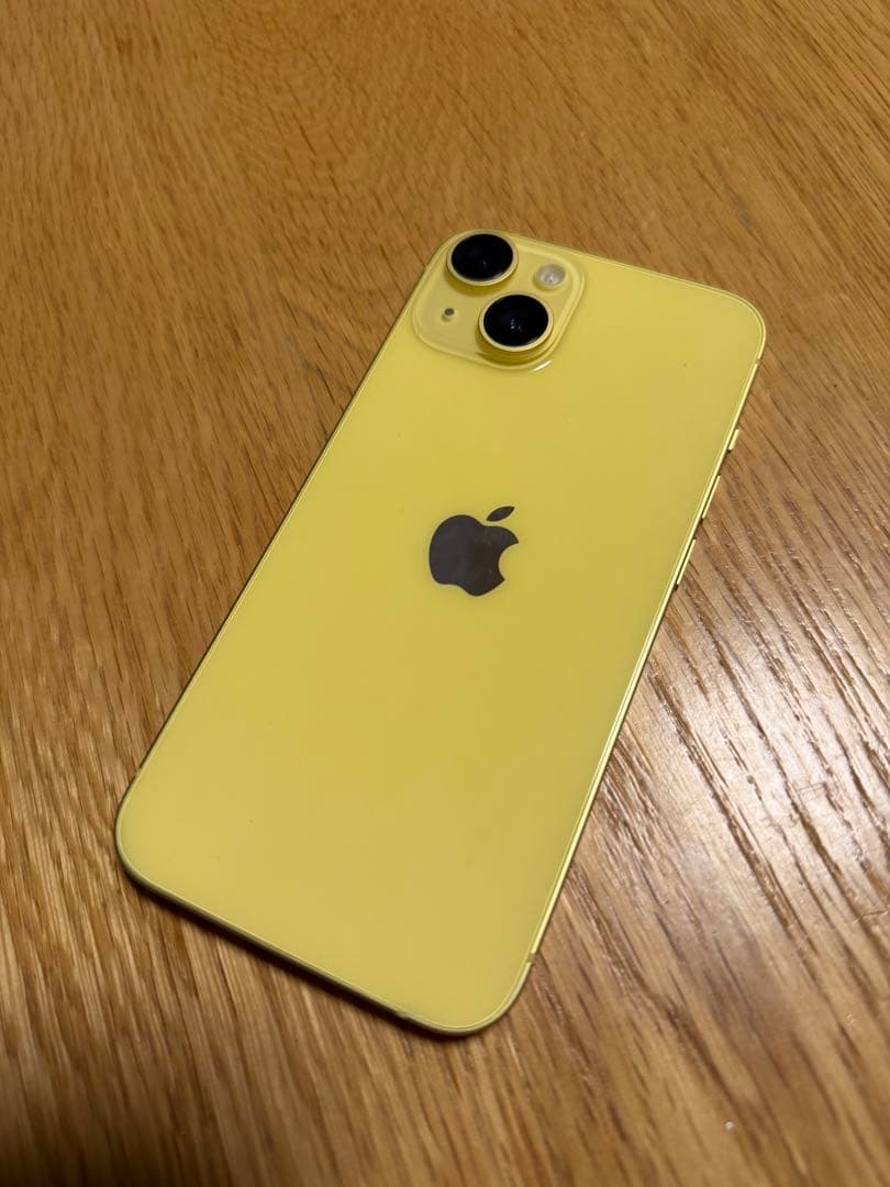 ★美品★Apple iPhone 14 128Gイエロー 本体　箱付き