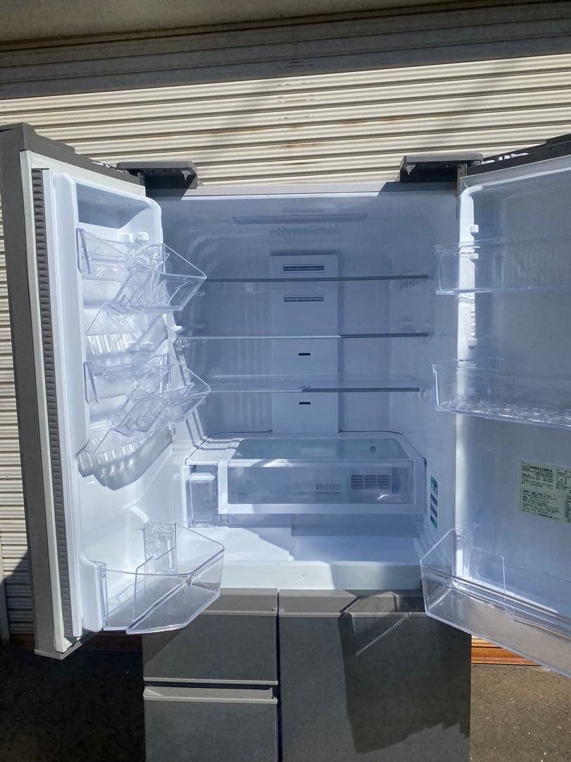 ●【良品】SHARP シャープ　SJ-F502F 6ドア　冷凍冷蔵庫