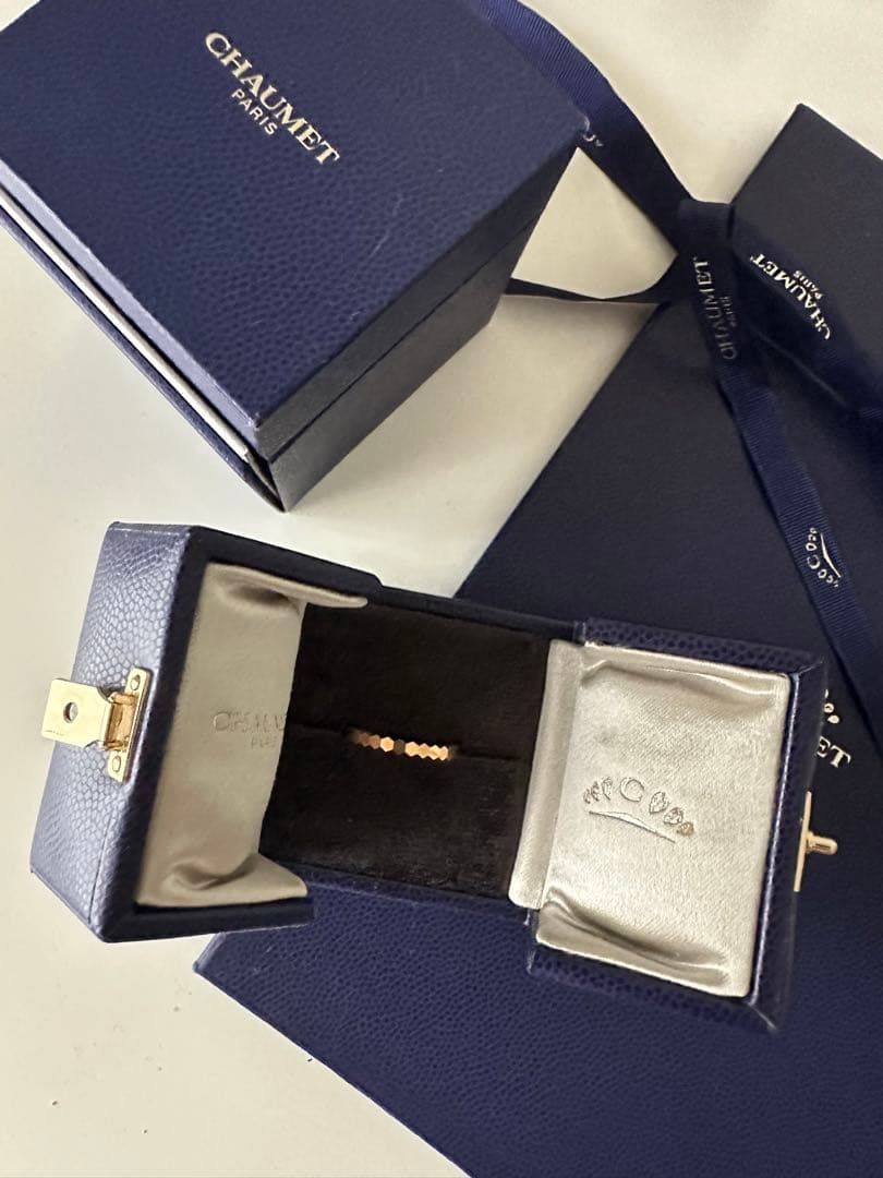 ショーメ　ビーマイラブ　リング　ゴールド