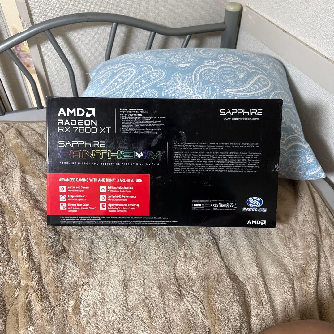 グラフィックボード・グラボ・ビデオカード Sapphire Radeon RX 7800 XT Nitro+ 16GB
