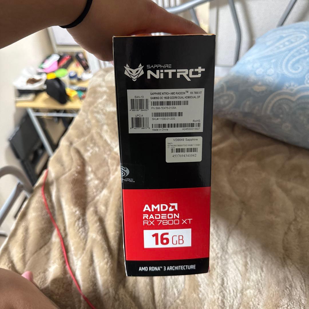 グラフィックボード・グラボ・ビデオカード Sapphire Radeon RX 7800 XT Nitro+ 16GB