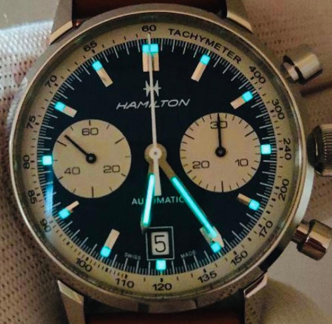 ハミルトン イントラマティック クロノグラフデイト
