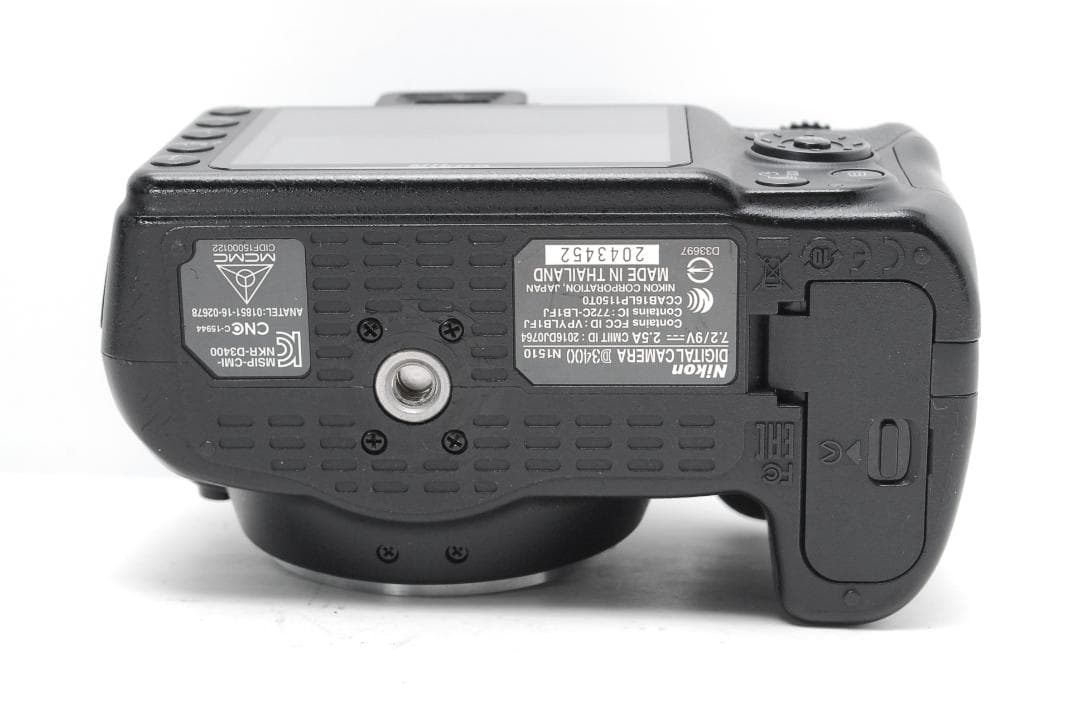 高画質・高性能人気モデル　Nikon D3400　スマホ転送　高速AFレンズ