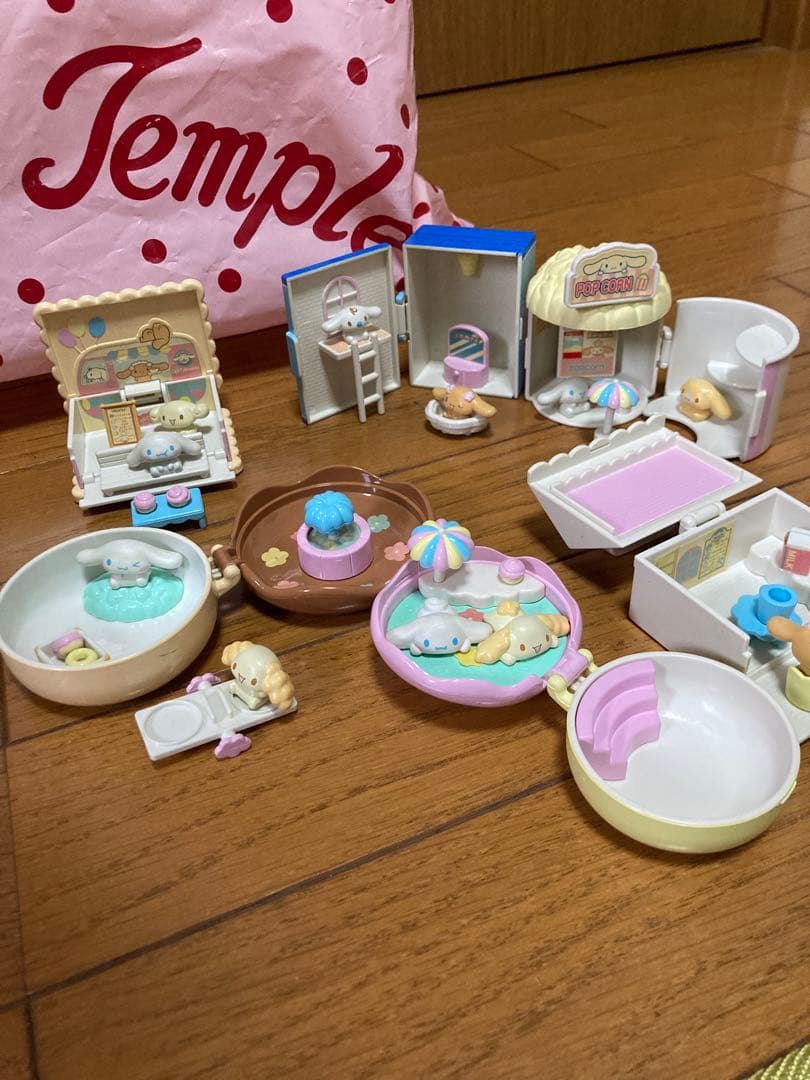 シナモロール ミニチュア　ハウス　6種類