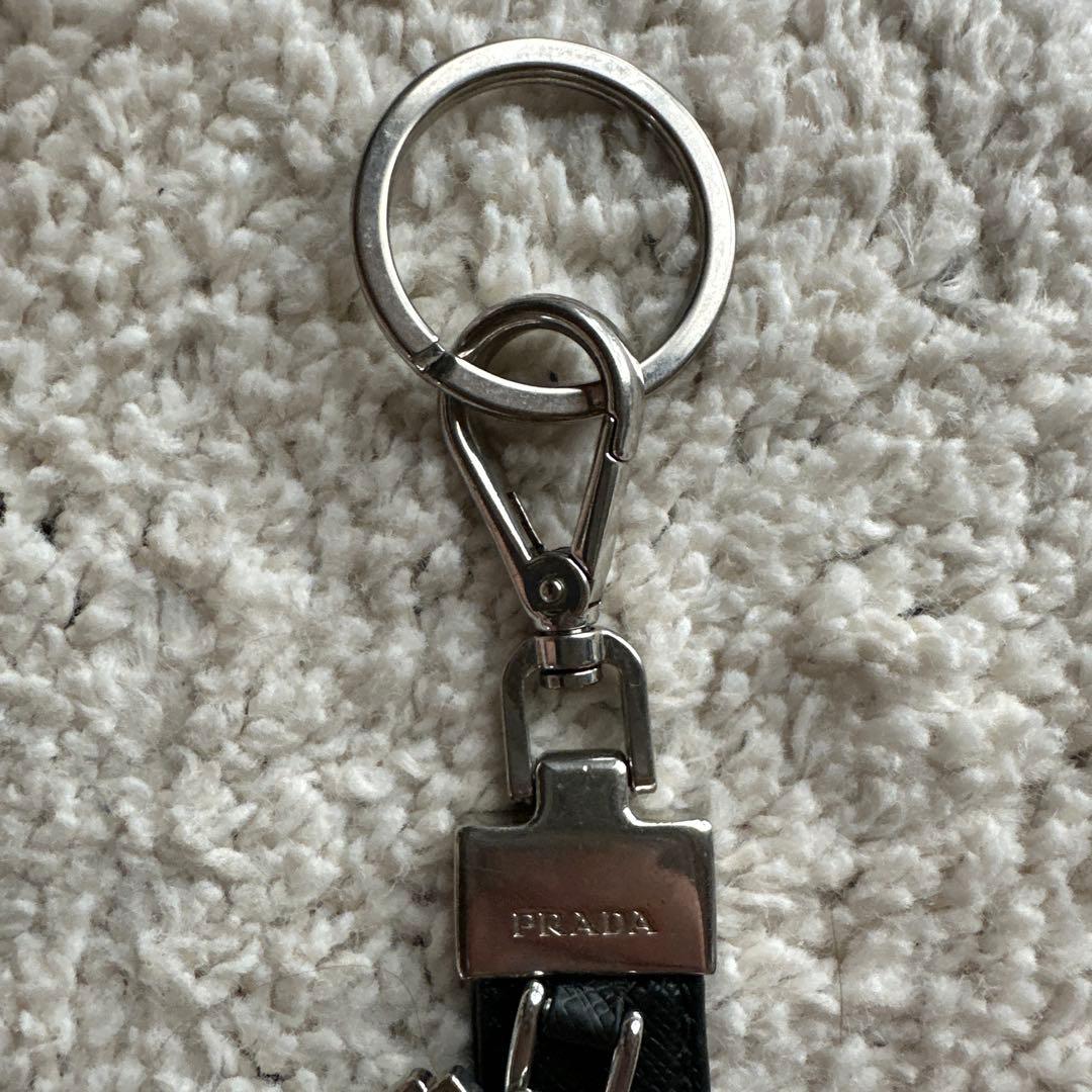 PRADA ロボットチャーム　キーホルダー　ブラック