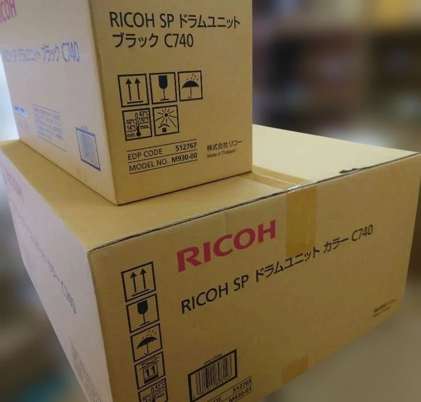 リコー　ドラムユニットカラーC740 ドラムユニットブラックC740