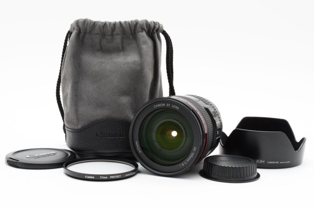 【美品】Canon キャノン EF 24-105mm F4L IS USM 袋